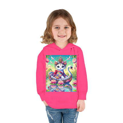 Geisha Kitten’s River Voyage Toddler Pullover Fleece Hoodie