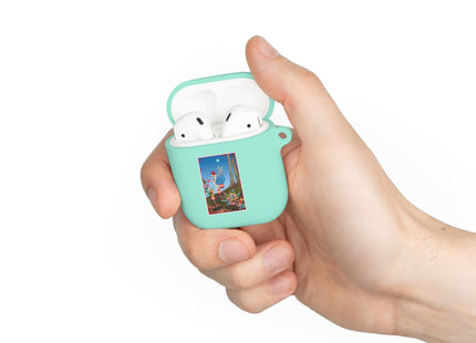 Periwinkle Painting the Petals Ida Outhwaite AirPods Case