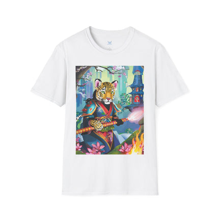 Cyberpunk Leopard Softstyle T-Shirt