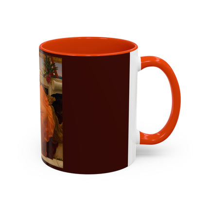 Flaming June by Frederic Leighton Colorful Mugs (11oz, 15oz)