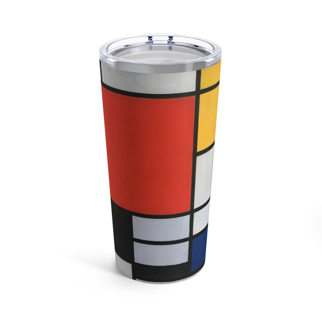 Composition with Red, Yellow, Blue, and Black by Piet Mondrian Tumbler 20oz