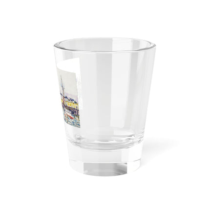 Le Croisic by Paul Signac Shot Glass – Harbor Light & Impressionist Calm