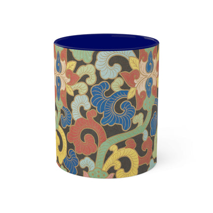 Examples of Chinese Ornament, Pl.12 by Owen Jones Colorful Mugs, 11oz