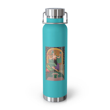 May & Emerald (from the Gem Series) by Sofia Chiostri Copper Vacuum Insulated Bottle, 22oz
