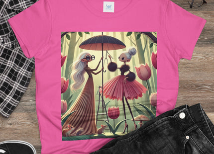 Under the Tulip Parasol Cotton Tee