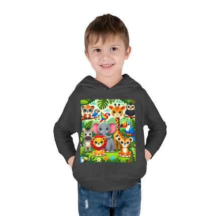Jungle Friends Parade Toddler Pullover Fleece Hoodie