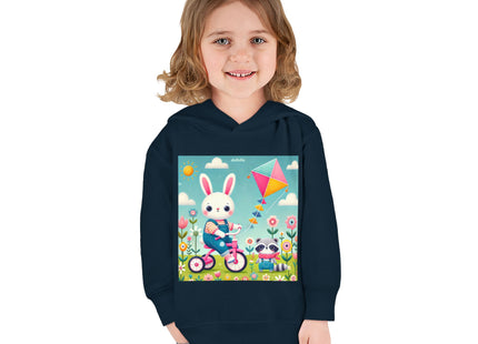 Breezy Meadow Ride Toddler Pullover Fleece Hoodie