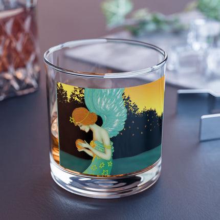 Twilight Angel Rocks Glass, 10oz