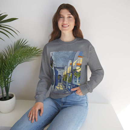Gallery of a Moroccan Riad by George Gaudion Heavy Blend™ Crewneck Sweatshirt
