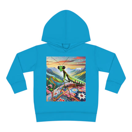 The Joyful Mantis Toddler Pullover Fleece Hoodie