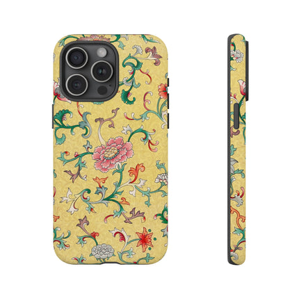 Flower Illustration by Owen Jones Phone Cases