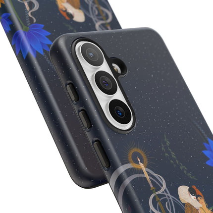 🌙🕯️ The Lady Of The Midnight Garden Phone Case – Art Deco Nocturne