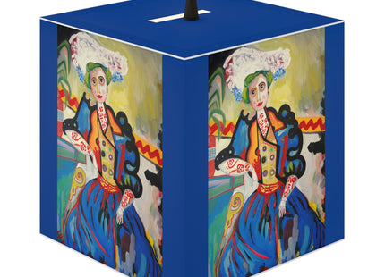 A Mulher by Amadeo de Souza-Carosa Light Cube Lamp