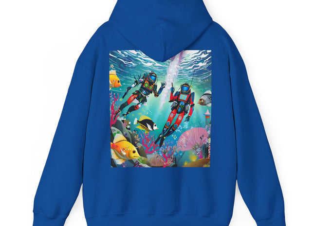 FBI Robot Dive Team – Heavy Blend™ Hooded Sweatshirt