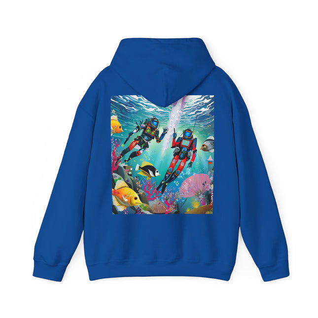 FBI Robot Dive Team – Heavy Blend™ Hooded Sweatshirt