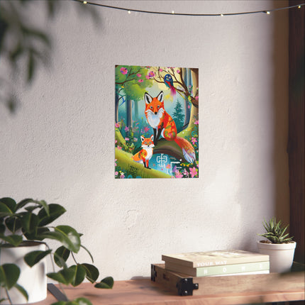Mischievous Fox Fine Art Posters