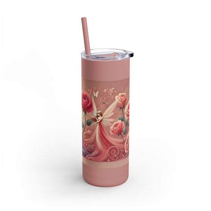 Whimsical Fairies Skinny Matte Tumbler, 20oz