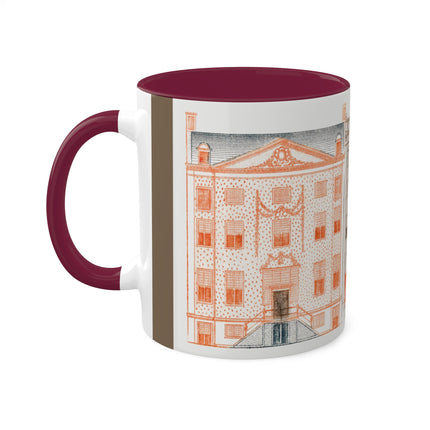 Amsterdam Canal Houses by Johan Teyler Colorful Mugs, 11oz