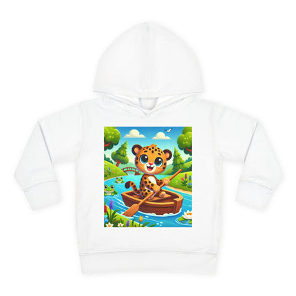 Little Explorer on the River Toddler Pullover Fleece Hoodie