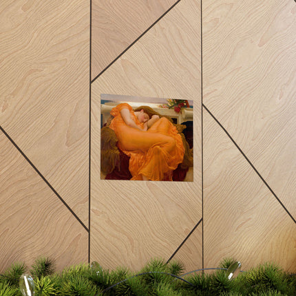 Flaming June by Frederic Leighton Matte Horizontal Posters