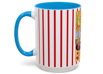 Art Deco Christmas Colorful Mugs (11oz, 15oz)