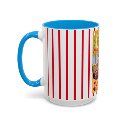 Art Deco Christmas Colorful Mugs (11oz, 15oz)