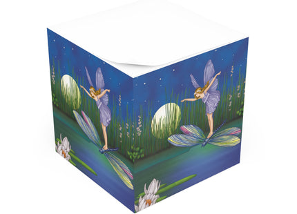 Fairy on a Dragonfly by Ida Rentoul Note Cube