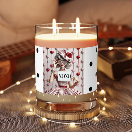 Fashionably Yours, XOXO Scented Candle - Full Glass, 11oz