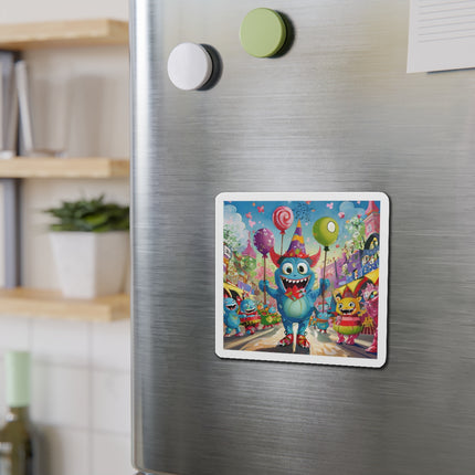 Monster Parade Madness Die-Cut Magnets (5 Sizes)