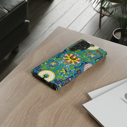 Chinese Floral Illustration by Owen Jones Phone Cases