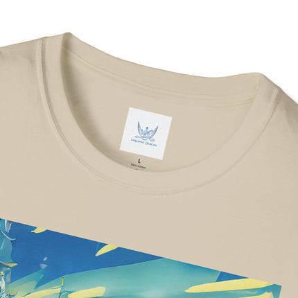 Cyberpunk Frog Softstyle T-Shirt