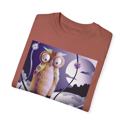 The Startled Pumpkin Unisex Garment-Dyed T-shirt