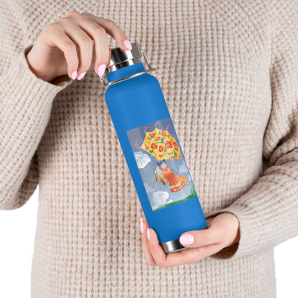 Flight of Blossoms Copper Vacuum Insulated Bottle, 22oz