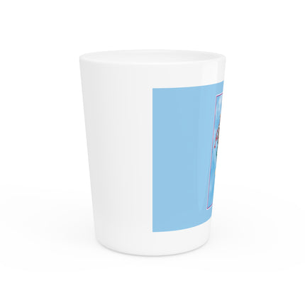Enchanting Serenity Ceramic Shot Glass