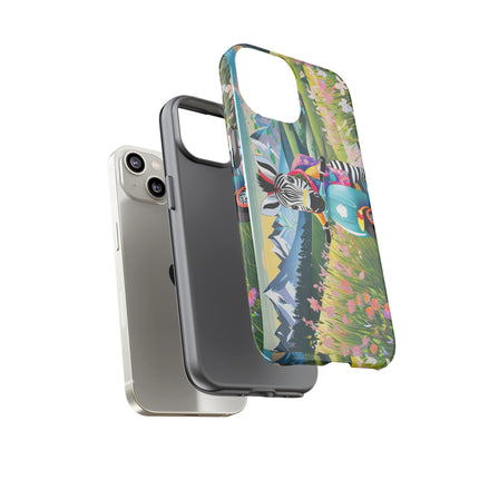 Stripes on Wheels Phone Cases