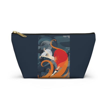 Flame of the Tempest Cosmetic Bag – Fiery Drama & Elemental Grace