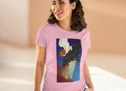The Christmas Angel Women's Midweight Cotton Tee