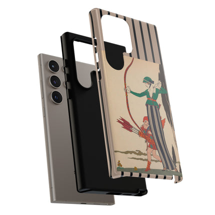 L'Arc Rouge by George Barbier Phone Cases