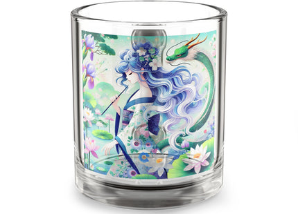 Fairy of the Koi Pond Glass Mug, 10oz