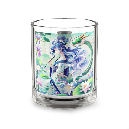 Fairy of the Koi Pond Glass Mug, 10oz
