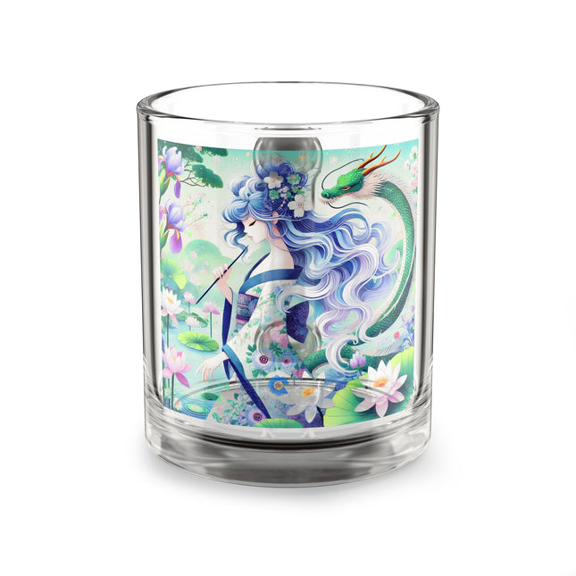 Fairy of the Koi Pond Glass Mug, 10oz