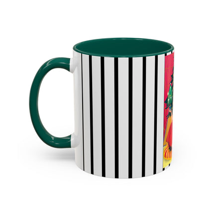 Art Deco Christmas Enchantment Colorful Mugs (11oz, 15oz)