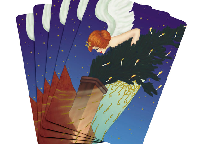 The Christmas Angel Playing Cards