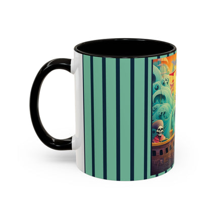 Skeleton Crew of the Misty Seas Colorful Mugs (11oz, 15oz)