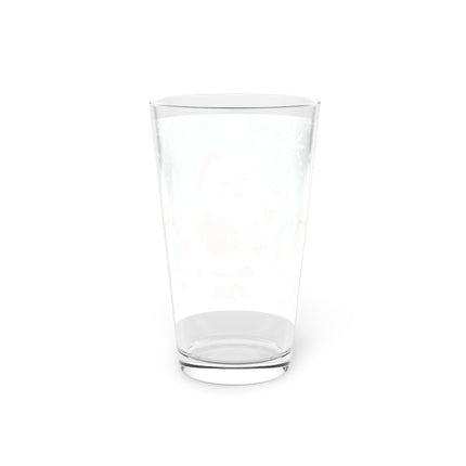 Santa's Joyful Night Glass, 16oz