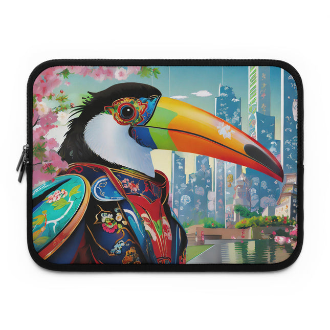Cyber Toucan Chic Laptop Sleeve