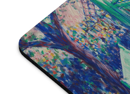 The Artist’s Garden by Theodore Earl Butler Mouse Pad, Round and Rectangle