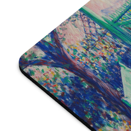 The Artist’s Garden by Theodore Earl Butler Mouse Pad, Round and Rectangle