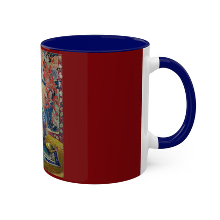 Fish, Fruits, and Flowers by Kathryn E. Cherry Colorful Mugs, 11oz