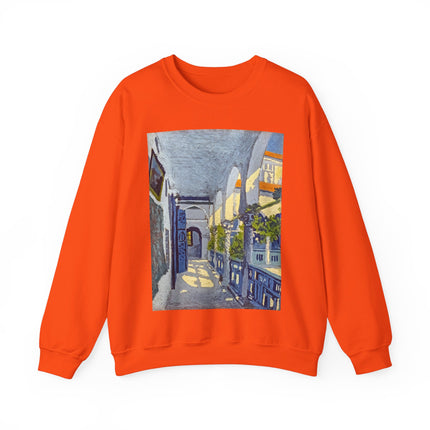Gallery of a Moroccan Riad by George Gaudion Heavy Blend™ Crewneck Sweatshirt